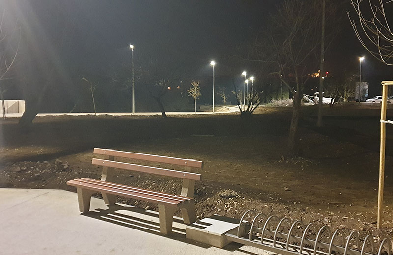 Å iroki Brijeg: Park u Borku dobio rasvjetu