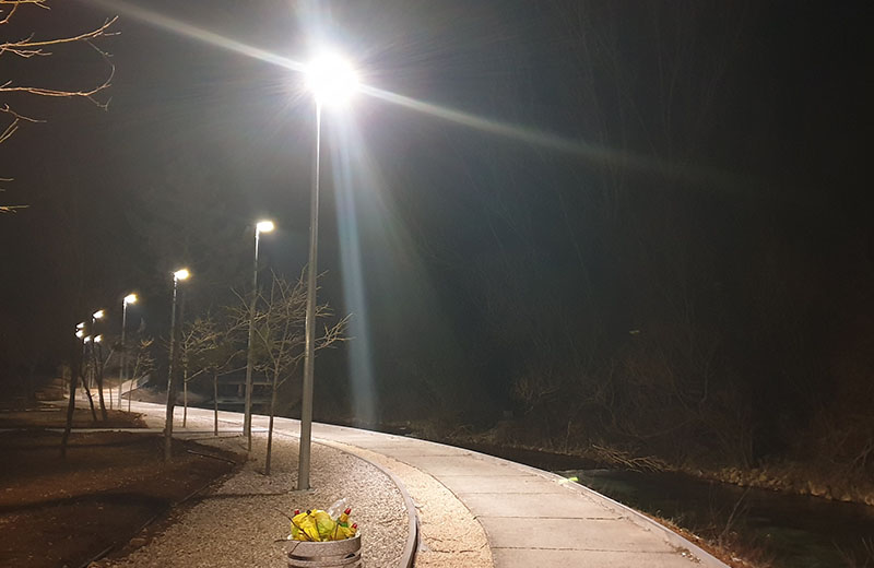 Å iroki Brijeg: Park u Borku dobio rasvjetu