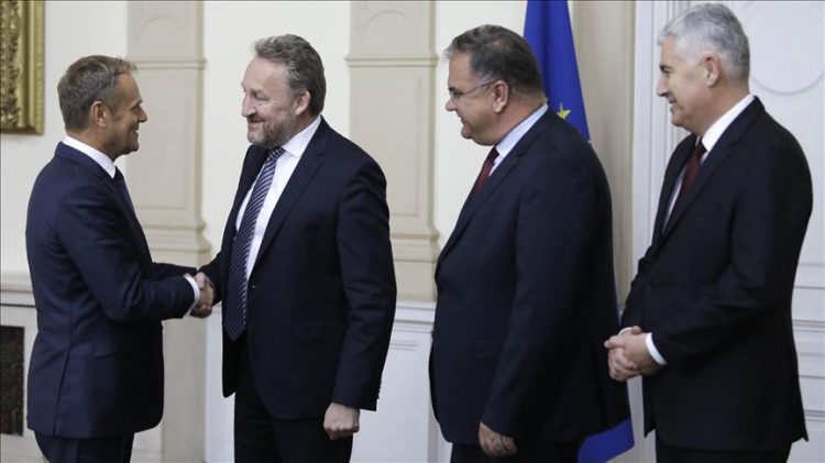 Donald Tusk se sastao s Predsjedništvom BiH