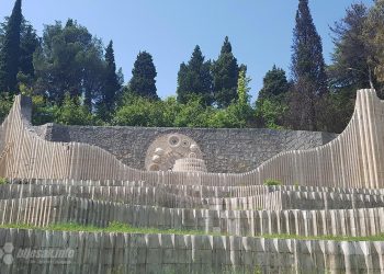 Radovi na obnovi Partizanskog spomen groblja u Mostaru