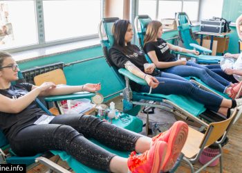 Grudski maturanti darovali 38 doza krvi