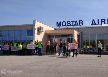 Zračna luka Mostar: Radnici spremni na generalni štrajk