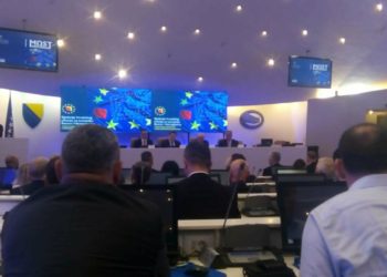 Akademik Rudolf i rektor Boras u Sarajevu: Hrvate u BiH ugrožavaju Bošnjaci