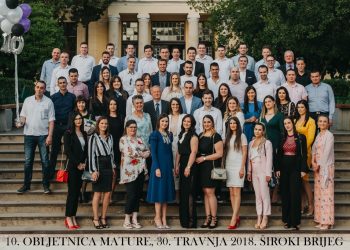Obilježena 10. obljetnica mature Srednje strukovne škole Široki Brijeg