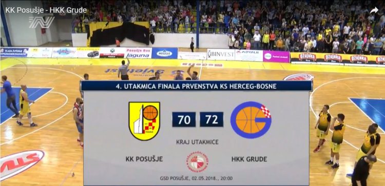 Finale košarkaškog prvenstva Herceg-Bosne: Grude osvojile naslov prvaka!
