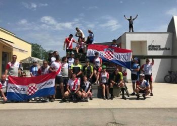 Biciklistička karavana prijateljstva Mostar-Vukovar stigla u Vukovar