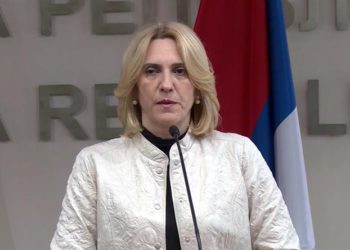 Željka Cvijanović o prebacivanju migranata u Salakovac