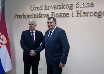 Dodik i Čović dogovorili koaliciju SNSD-a i HDZ-a BiH nakon izbora