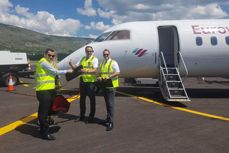 U Mostar sletio prvi Eurowings zrakoplov iz Stuttgarta