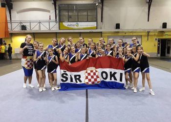 Hrvatski cheerleading klub Široki dominirao i na Europskom turniru u Mađarskoj