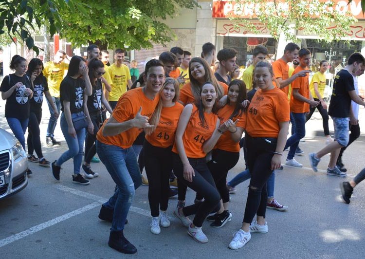 Norijada u Ljubuškom: Maturanti slave zadnji dan nastave