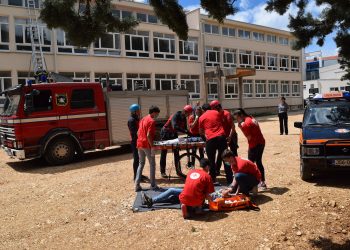 U osnovnoj školi u Posušju izvedena pokazna vježba žurnih snaga
