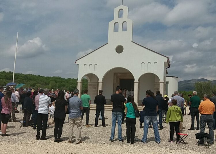 Služena misa u crkvi svetog Josipa Radnika na Bilima