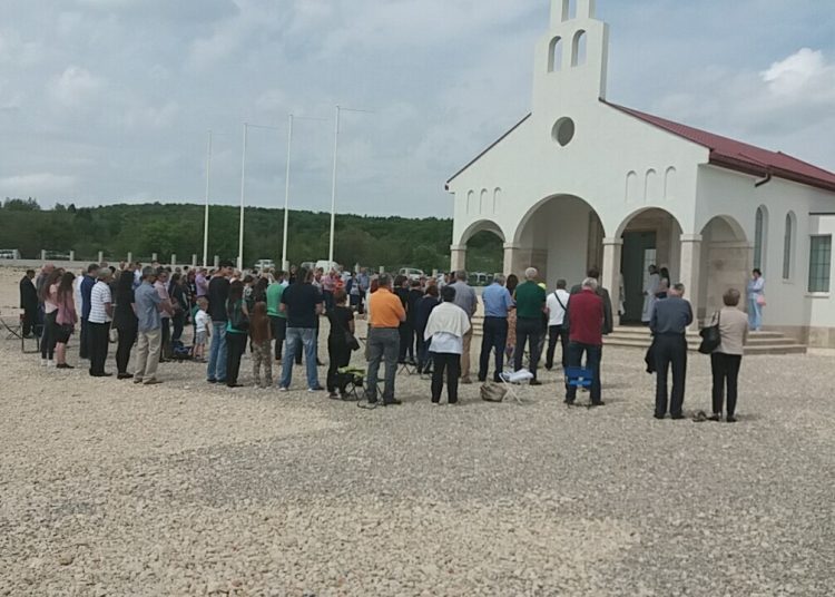 Služena misa u crkvi svetog Josipa Radnika na Bilima