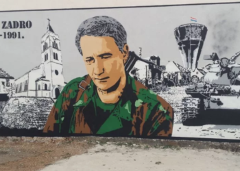 Vukovarskom heroju Blagi Zadri prekrasan mural u Ledincu