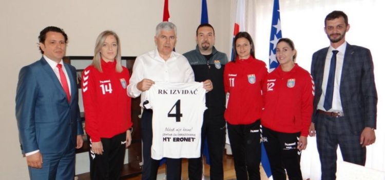 Dragan Čović primio izaslanstvo RK Izviđač Central osiguranje