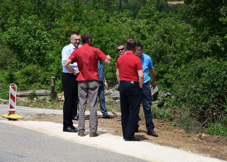 Čitluk: Napreduju radovi na rekonstrukciji ceste