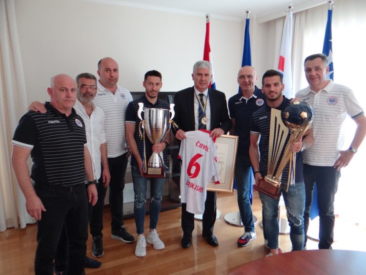 Čović primio izaslanstvo HŠK Zrinjskog