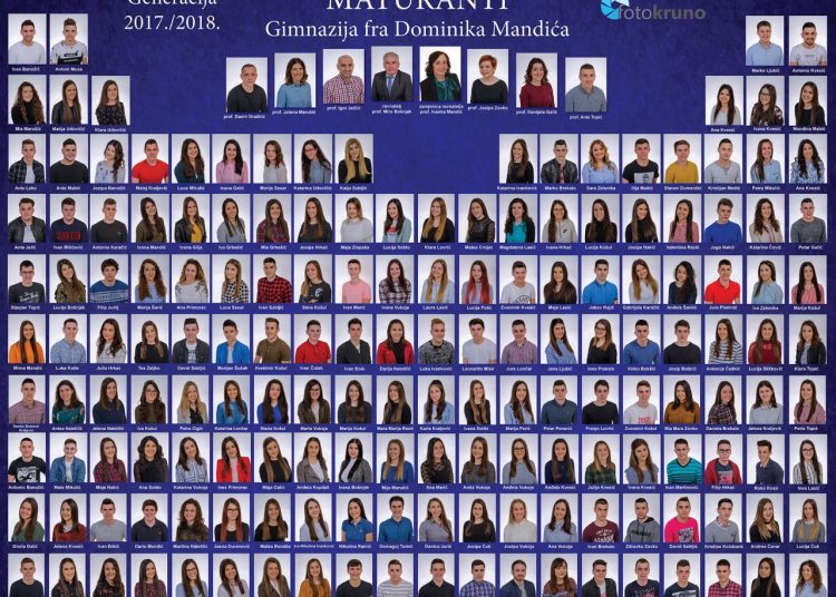 Široki Brijeg: Predstavljamo maturante gimnazije i strukovne škole