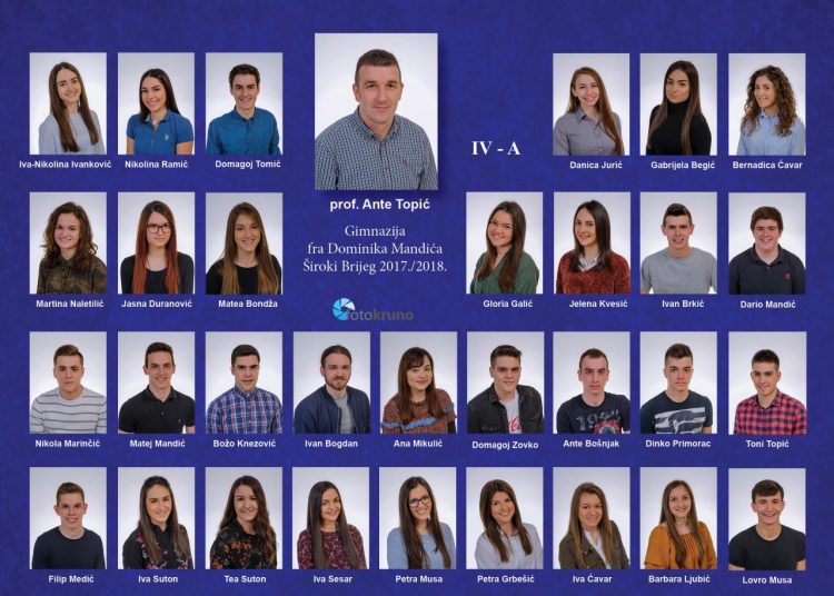 Široki Brijeg: Predstavljamo maturante gimnazije i strukovne škole