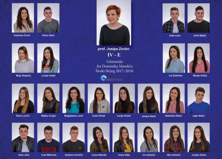 Široki Brijeg: Predstavljamo maturante gimnazije i strukovne škole