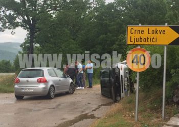 Široki Brijeg: Prometna nesreća na Visokoj Glavici