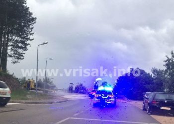 Široki Brijeg: Prometna nesreća kod Gradske mrtvačnice
