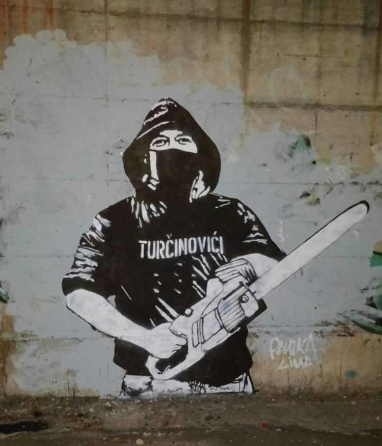 Navijači Turčinovića dobili grafit u Klancu