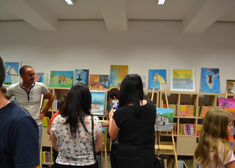 Izložba polaznika dječje likovne radionice „Brijeg“