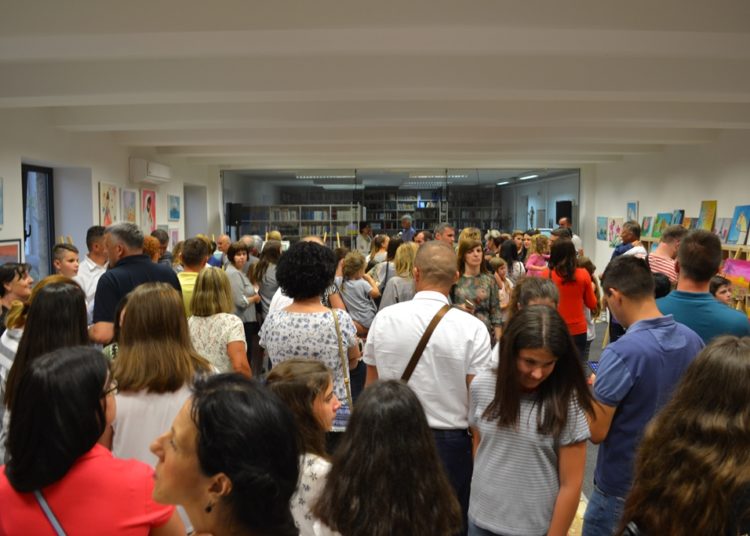 Izložba polaznika dječje likovne radionice „Brijeg“