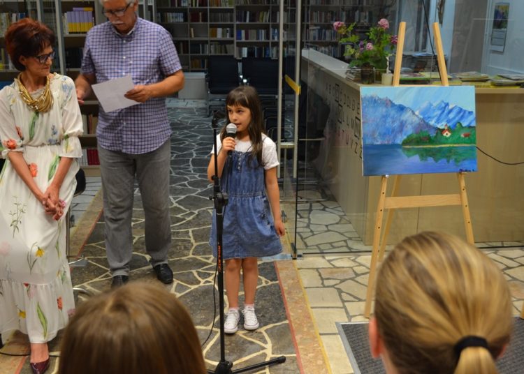 Izložba polaznika dječje likovne radionice „Brijeg“