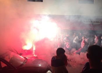 Široki “gori” nakon pobjede  Hrvatske (FOTO)