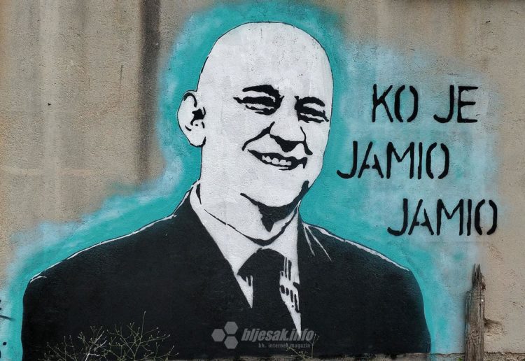 Ljubo Ćesić Rojs i njegova čuvena izjava dobili grafit u Posušju