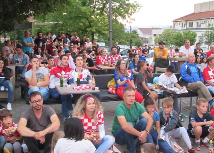 Pogledajte kako se utakmica Hrvatske i Islanda pratila u Ljubuškom