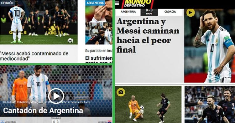 Španjolski mediji na naslovnici pišu samo o Hrvatskoj: ”Od Argentine su ostale samo ruševine”