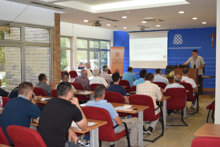 Održana obuka za članove županijskog/gradskog/općinskih stožera civilne zaštite