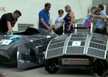 SISAK: Posuški strukovnjaci uspješno predstavili svoj solarni automobil
