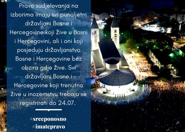 Hrvati izvan BiH, prijavite se za glasovanje: Ovdje je tvoja obitelj i prijatelji, tvoja kuća, mjesto i narod!