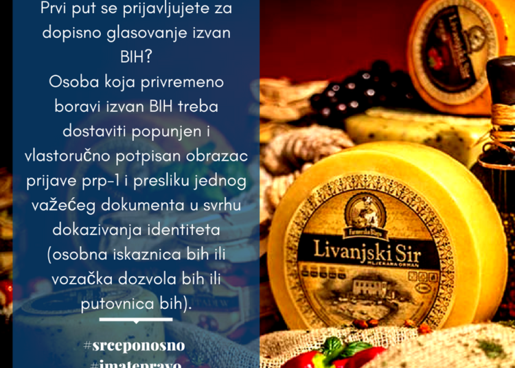 Hrvati izvan BiH, prijavite se za glasovanje: Ovdje je tvoja obitelj i prijatelji, tvoja kuća, mjesto i narod!