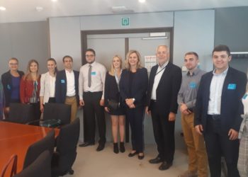 Željana Zovko sa studentima projekta ‘EU for You – #E4U’