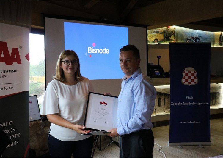 17 tvrtki u ŽZH dobilo certifikate bonitetne izvrsnosti