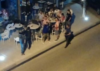 Migranti među navijačima u središtu Gruda