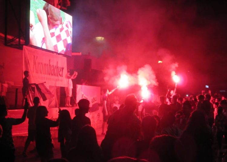 Pogledajte kako se slavilo u Ljubuškom nakon utakmice Hrvatska – Danska