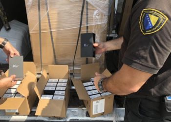 UNO BiH: Rekordna zapljena mobitela, vrijedni pola milijuna KM