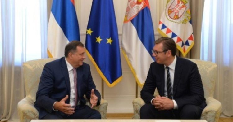 Vučić i Dodik u Beogradu razgovarali o boljoj putnoj povezanosti Srbije i BiH