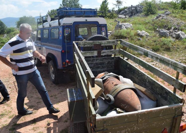 POSUŠJE: Uspješno uništena avionska bomba iz II. svjetskog rata.