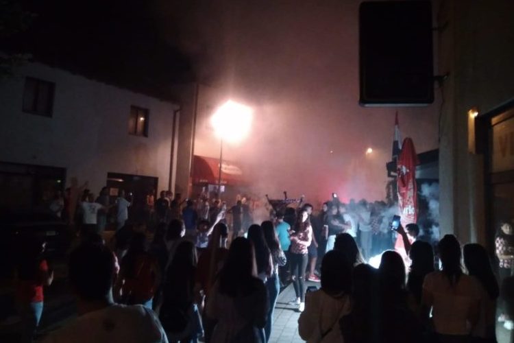 Vatrena atmosfera na ulicama Širokog Brijega