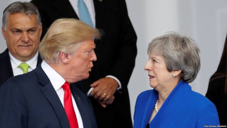 Britanska premijerka citirala Churchilla i pozvala Trumpa na sporazum o slobodnoj trgovini