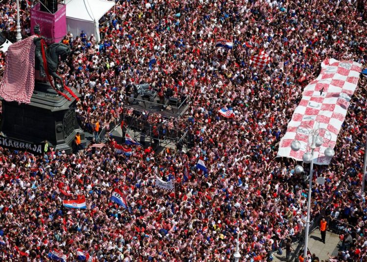 Vatrene u Zagrebu, na ulicama i Trgu, dočekalo više od 500 tisuća ljudi!