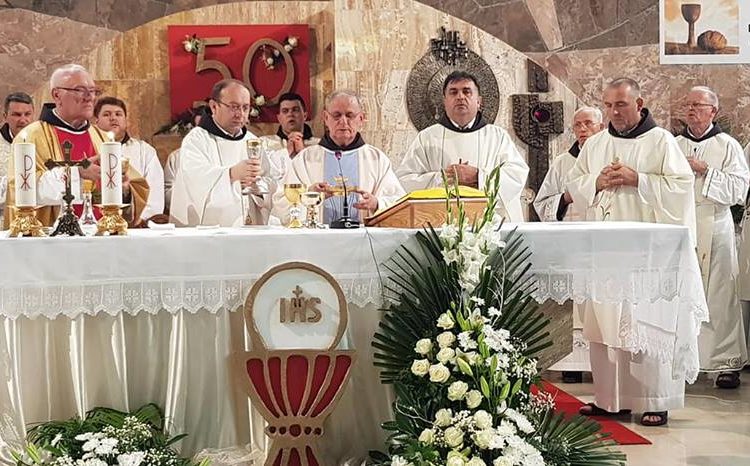 Široki Brijeg: Fra Stanko Banožić na Kočerinu proslavio 50 godina svećeništva